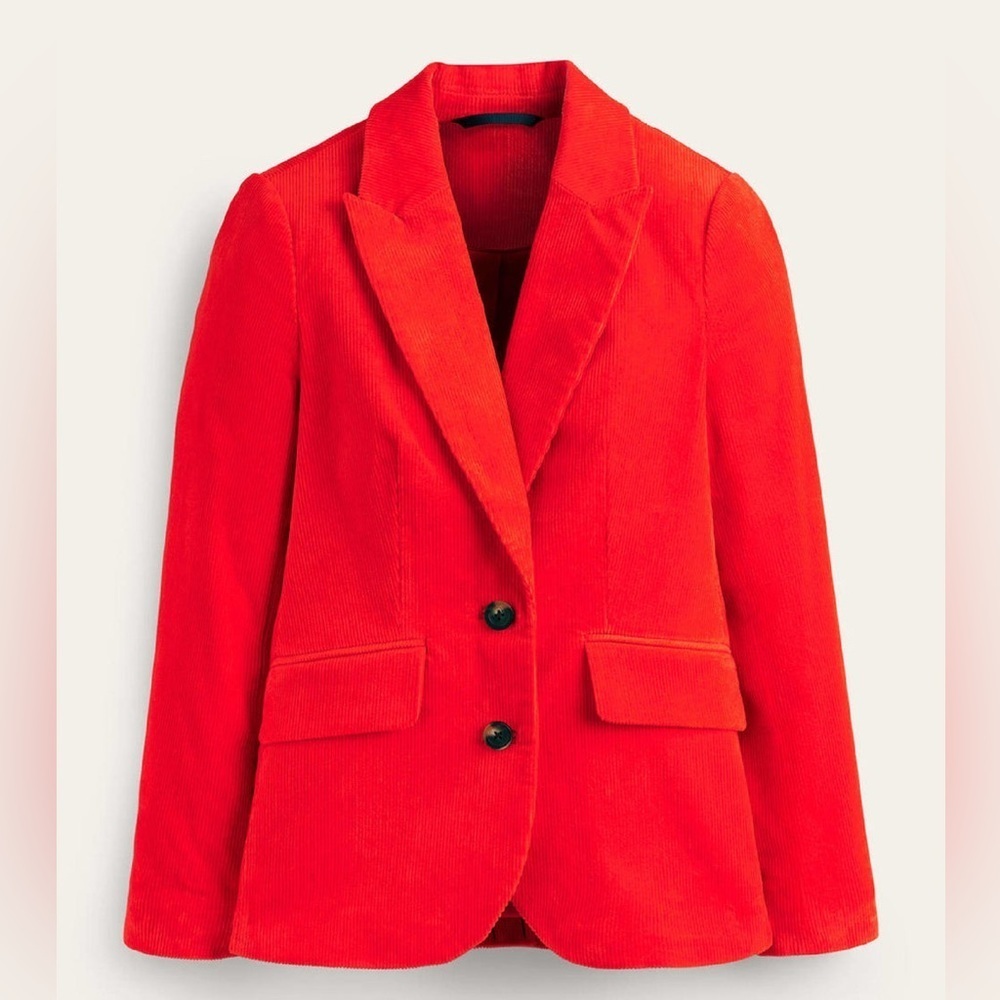 NWT Boden Corduroy ref marleybone admiral blazer holiday 2P Christmas